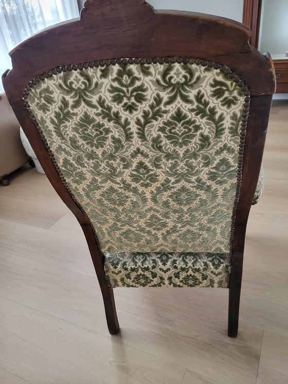 Image 1 of Beautiful antique chair in Louis XV style.