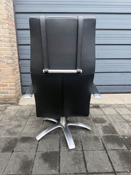 Image 1 of Recente Jori Brainbuilder relax zwart leder, medi, mono-move