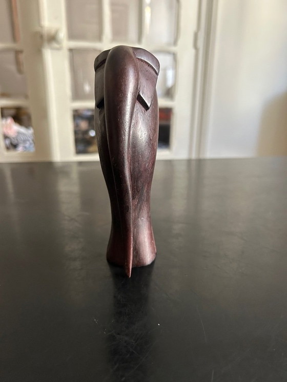 Image 1 of geschnitzter Holzelefant