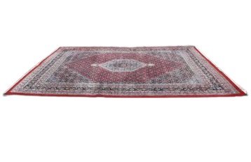 Image 1 of Majestic space-saving wonder: Hand-knotted Bidjar in the classic Herati pattern (approx. 13 m²)