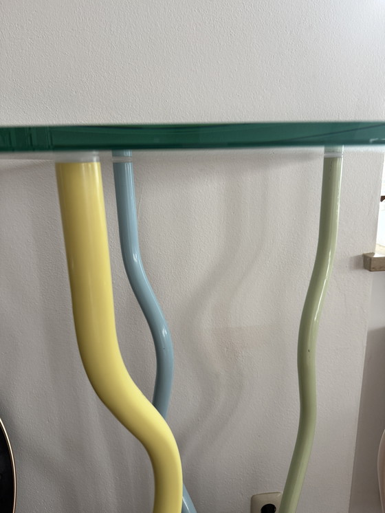 Image 1 of ETTORE SOTTSASS musealer Stehtisch „Strutture tremano“ MemphisMilano