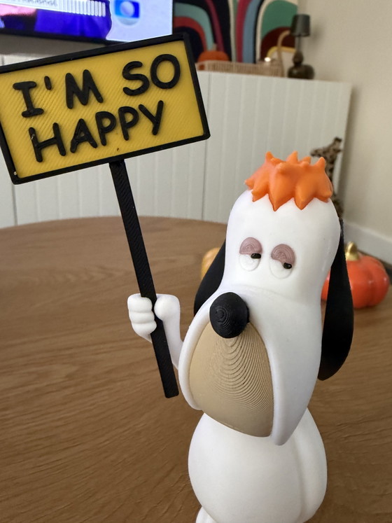Image 1 of Droopy dog 3d figurine 