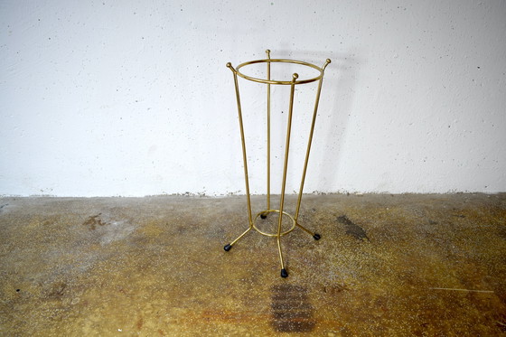 Image 1 of Vintage metalen paraplubak 1950 paraplubak