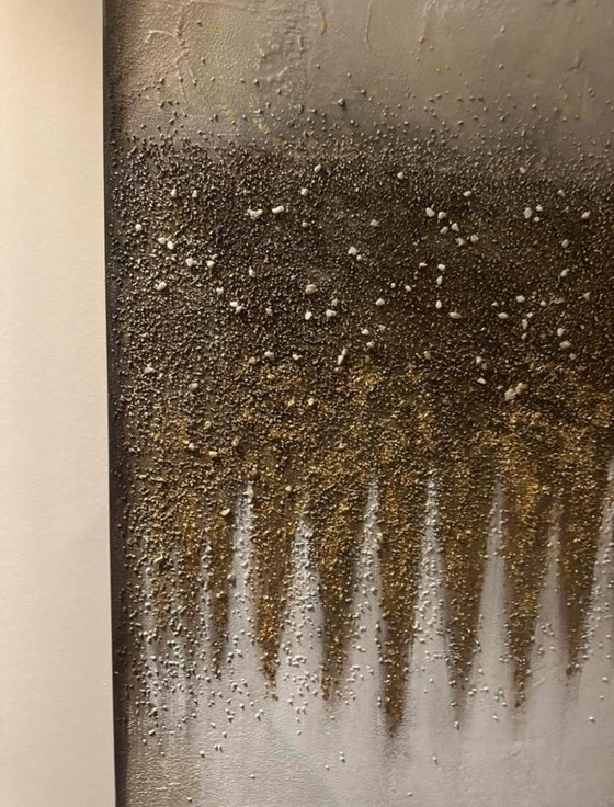 Image 1 of Tableau abstrait Kare Design Champs 200x100cm