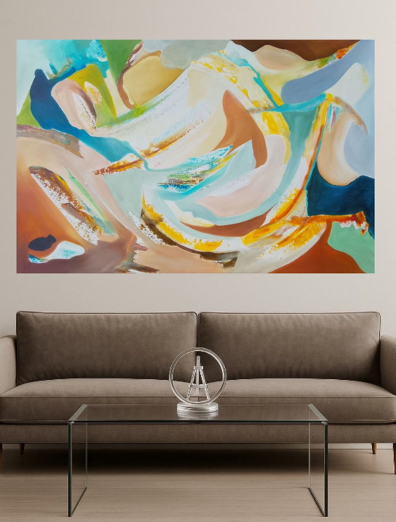 Acrylic painting #earth 150x100cm – joart, Paintings & Drawings, Canvas (photo 8 of 15)