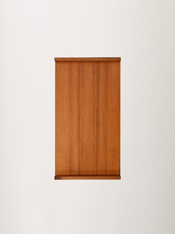 Image 1 of Mesita de noche escandinava de teca de la década de 1960