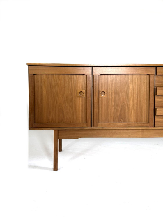 Image 1 of Vintage XL walnut sideboard, Royal Board Sweden ‘60