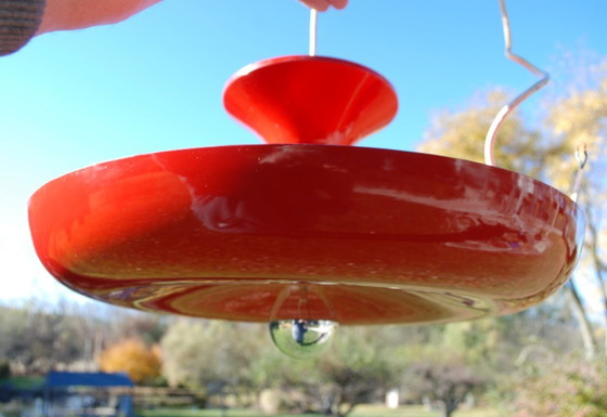 Image 1 of UFO-Metall-Deckenleuchte, Designer Tibor Nádai, Nummer 1