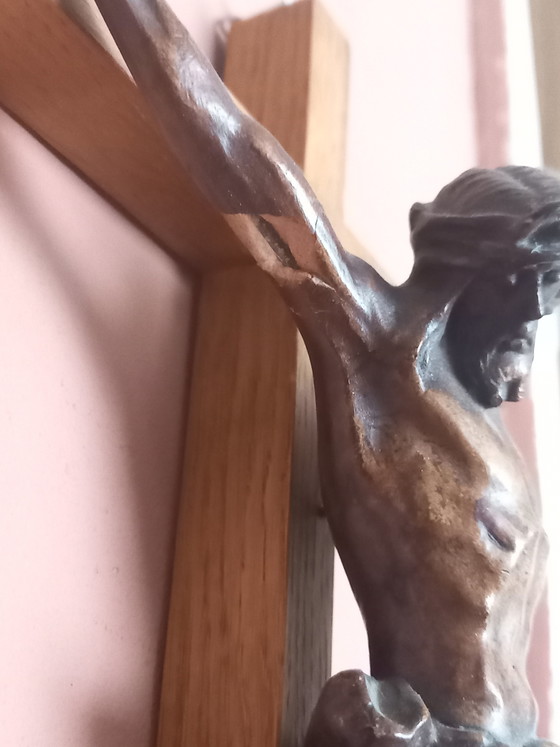 Jésus en bois sur la croix – Sculptures, Wood (photo 4 of 10)