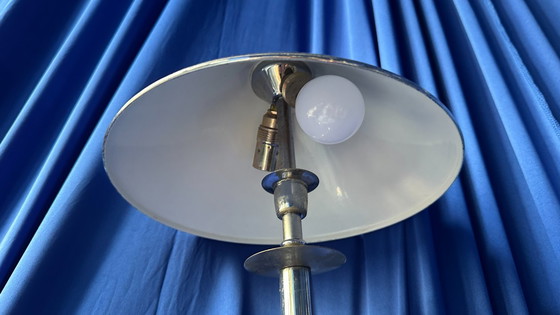 Image 1 of Coppia di lampade da tavolo vintage cromate anni '70 Space Age Sputnik