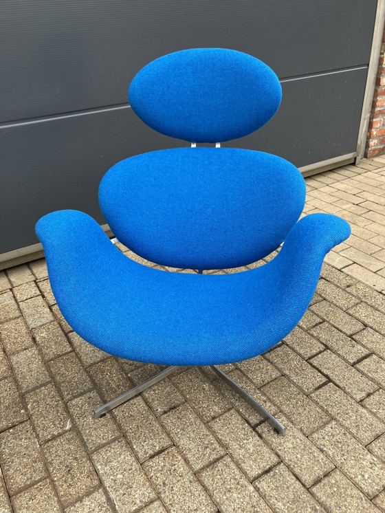 Image 1 of 2x Artifort Big Tulip 1e Editie 1958 Pierre Paulin Onberispelijke Nieuwstaat!!