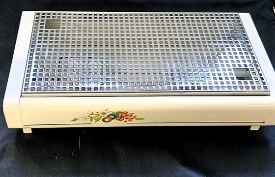 Image 1 of (W011) Chauffe-plats/chauffe-plats vintage Brabantia neuf dans sa boîte avec éteignoirs à flamme