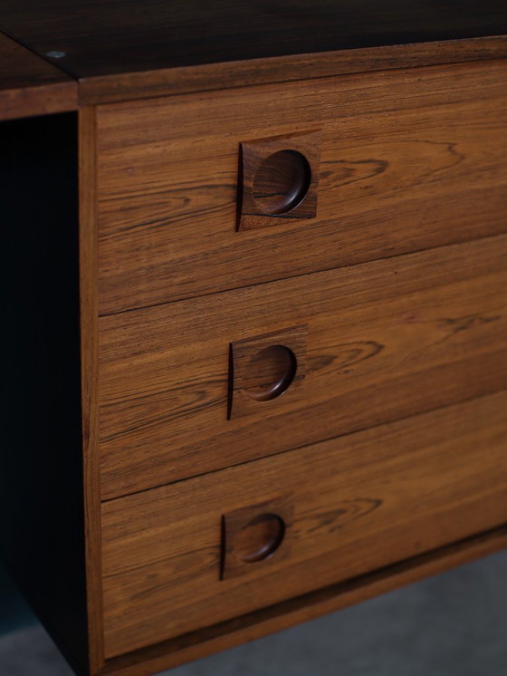 Image 1 of Albert Hansen rosewood chrome Danish wall system