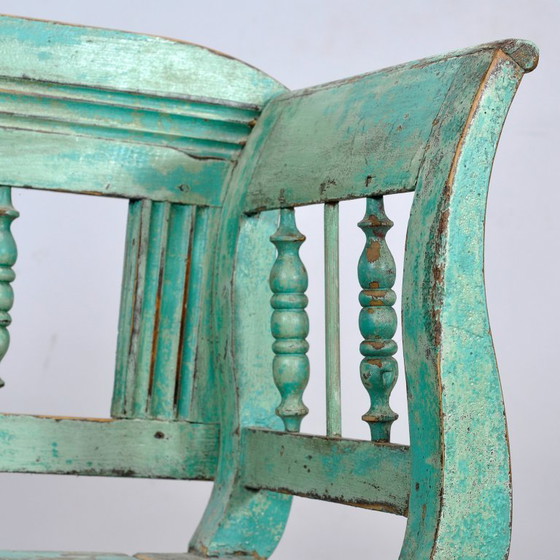 Image 1 of Kiefernholzbank, um 1900