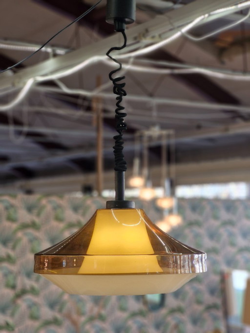 Vintage space age hanglamp jaren 70