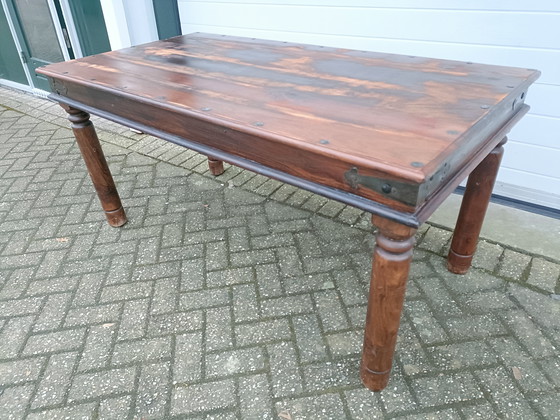Image 1 of Teak dining table