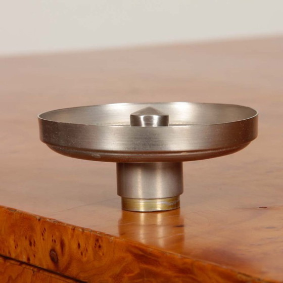 Image 1 of Tavolo da gioco in radica di Guy Lefevre per Maison Jansen, 1970