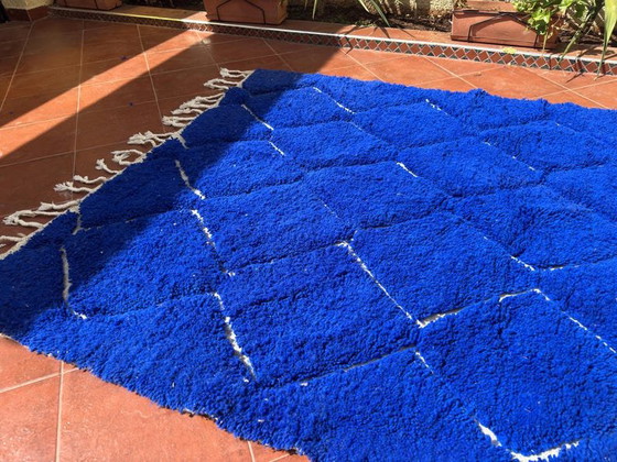 Tappeto Berbero Blu in Lana 220/300cm – Tappeti, Wool (photo 7 of 8)