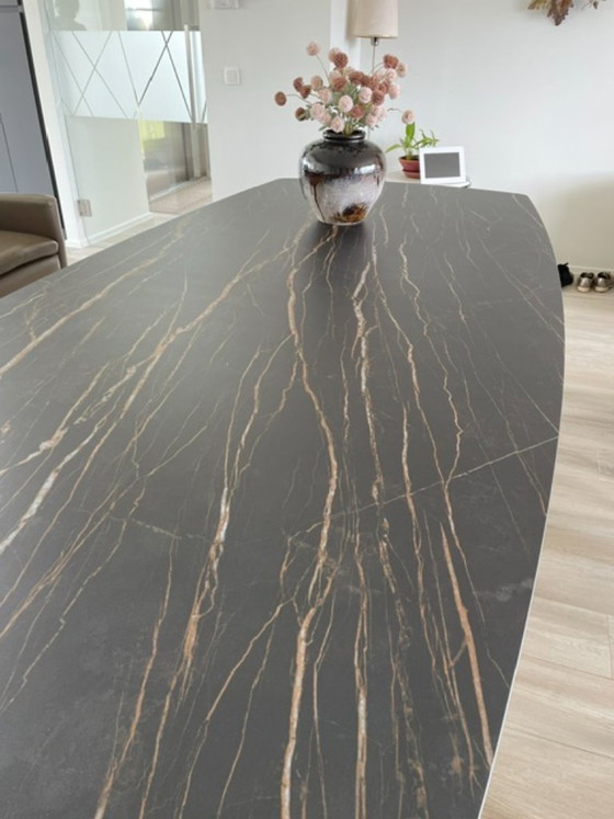 Image 1 of Ceramic Dining Table – 280 × 130 cm – Tabletop 12 mm – Top condition