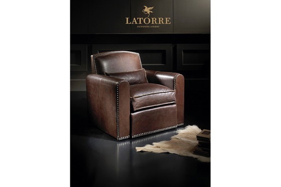 Image 1 of Andrew van Latorre leather armchair