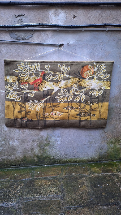 Aubusson Tapestry Cybele René Fumeron