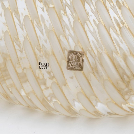 Image 1 of Cigno in vetro soffiato di Murano Licio Zanetti, metà secolo, moderno