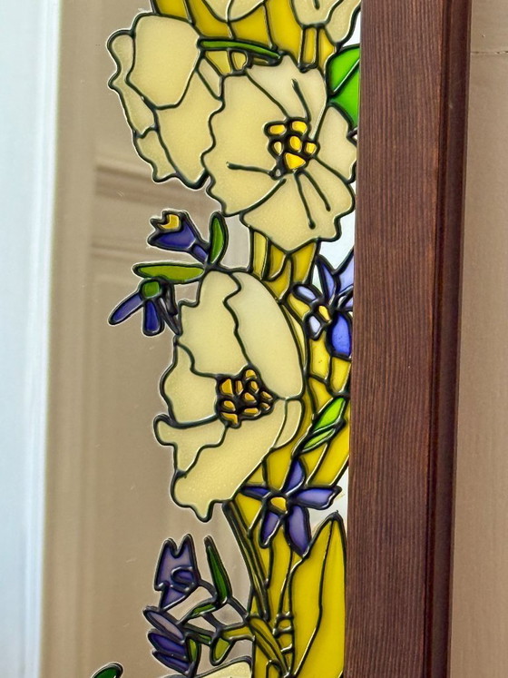 Image 1 of Spiegel in Tiffany/Art Deco-stijl