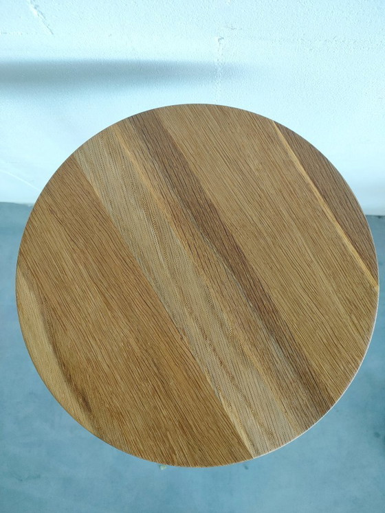 Tavolino/piedistallo vintage in legno a treppiede per piante, decorazione o vaso. – Porta piante, Wood (photo 4 of 7)