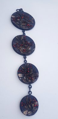 Mid-Century Ceramic Wall Hanging