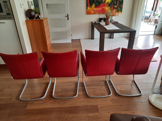 Image 1 of 4 x Bert Plantagie eetkamerstoelen.