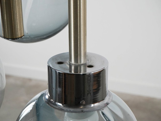 Image 1 of Lustre de style futuriste, verre de Murano, années 1970, fabriqué en Italie