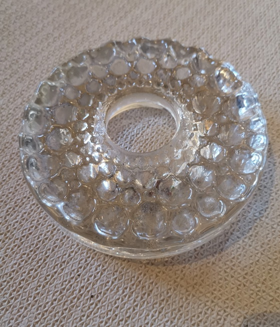 2 Massive Vintage Mid Century 70s 60s Ice Glass Icecube Cube Wall lights – Metal (photo 11 of 13)