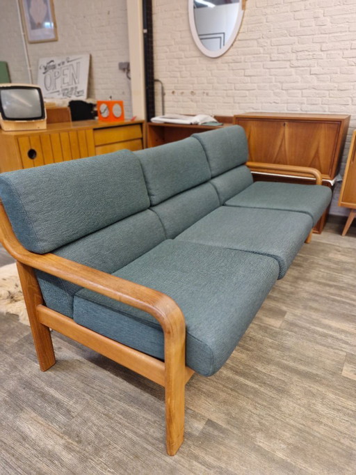 Vintage Danish design three-seater sofa L. Olson & Son