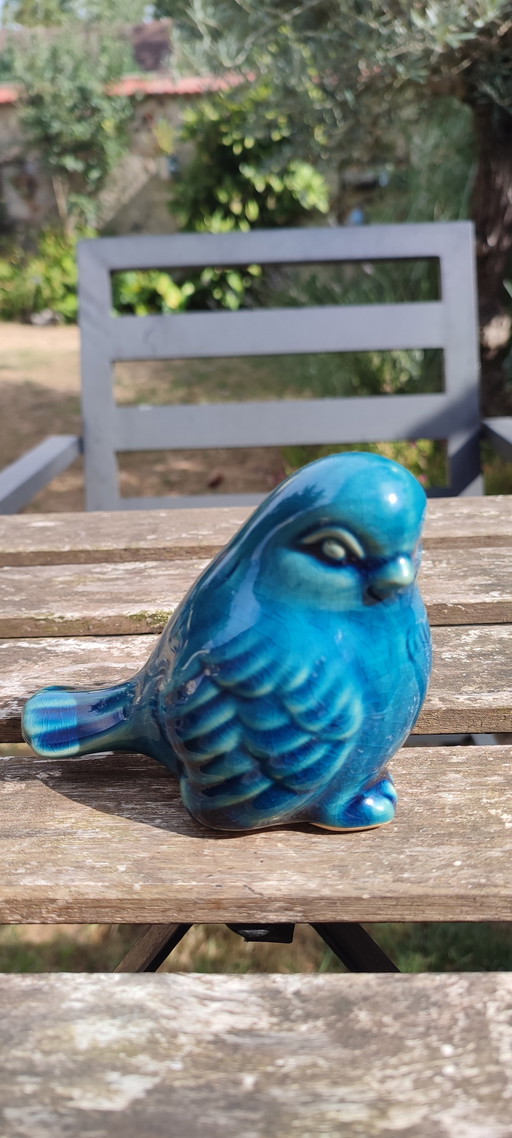 „Mürrischer“ Sperling, Keramik der Blue Mountain Pottery (um 1965) – decoratieve objecten, Ceramic (photo 2 of 11)