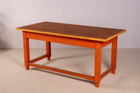 Image 1 of Martin Nyrop Copenhagen City Hall Desk, 1905 Rud Rasmussen