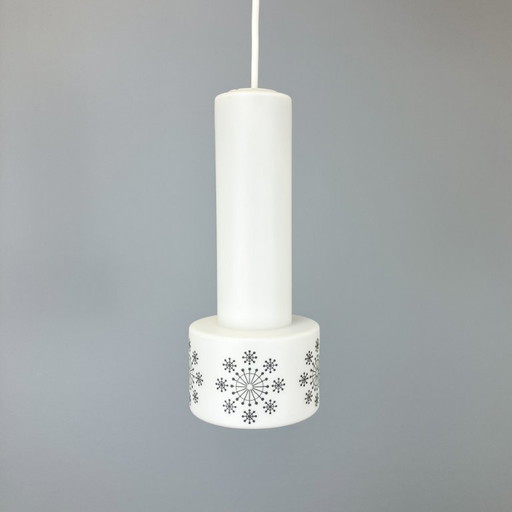 Plafondlamp, opaal glas, 1960