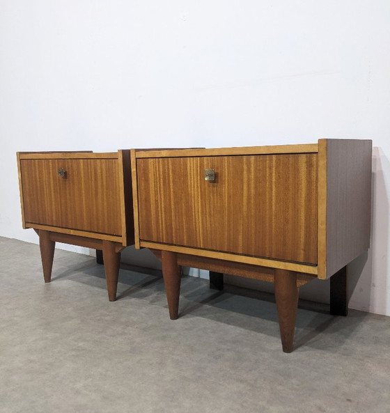 Image 1 of  Scandinavian vintage  bedside tables  