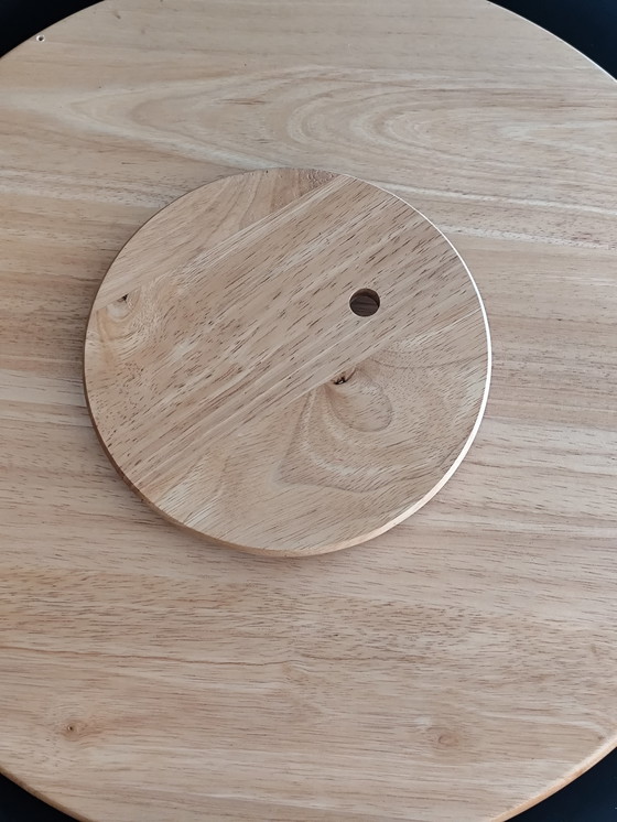 Image 1 of JENS QUISTGAARD ​​Serveerwagen – Mid-Century Vintage Lazy Susan (Dansk Design / Nissen)