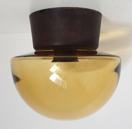 Plafonnier "champignon" vintage