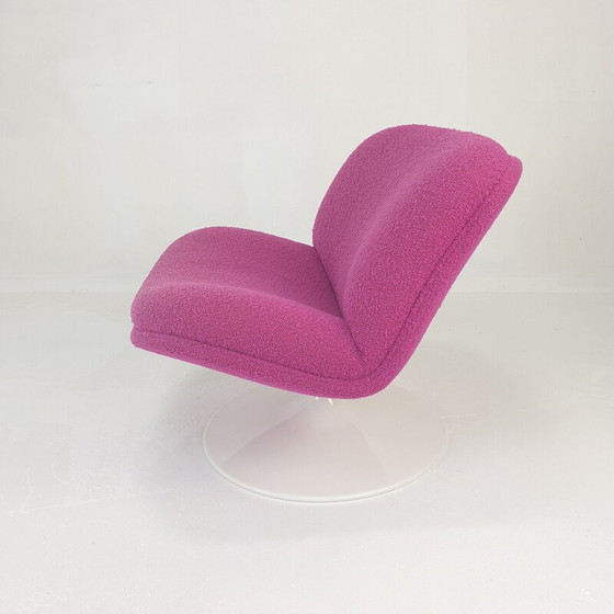 Image 1 of Fauteuil vintage avec pied en métal par Geoffrey Harcourt pour Artifort, 1970