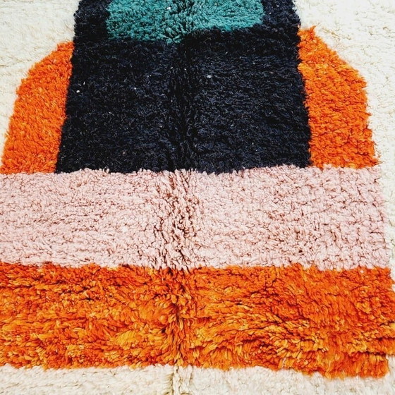 Image 1 of Tapis beni ouraine marocain authentique d’atlas 150/250 cm