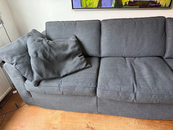 Linteloo easy living Dreisitzer Sofa Anthrazit, 3-5 Sitzer Sofas, Stoff, Grau (Foto 4 von 6)