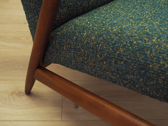 Image 1 of Grüner Melange-Sessel, dänisches Design, 1970er Jahre, Produktion: Dänemark