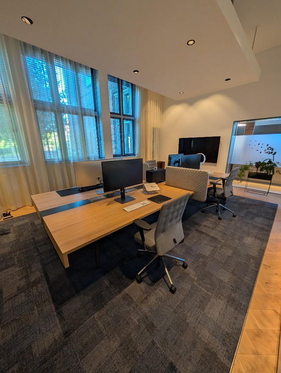 Image 1 of Design Workbench based on Vitra Design – massief eiken & staal