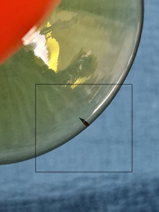 Image 1 of Glass carafe-amphorae from Cristallerie Empoli