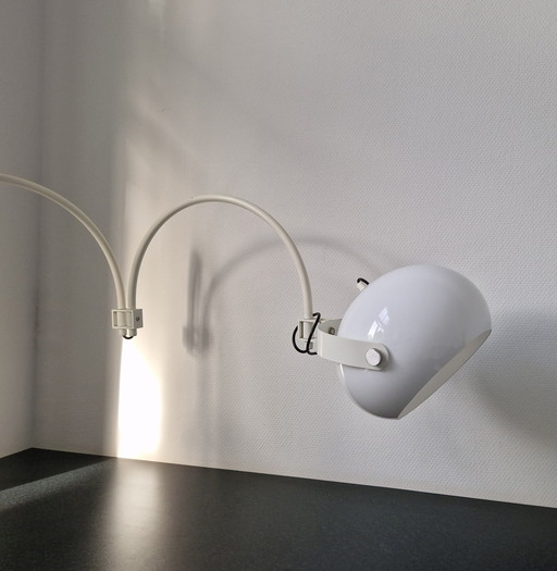 Vintage mushroom double arch wall lamp Dijkstra design