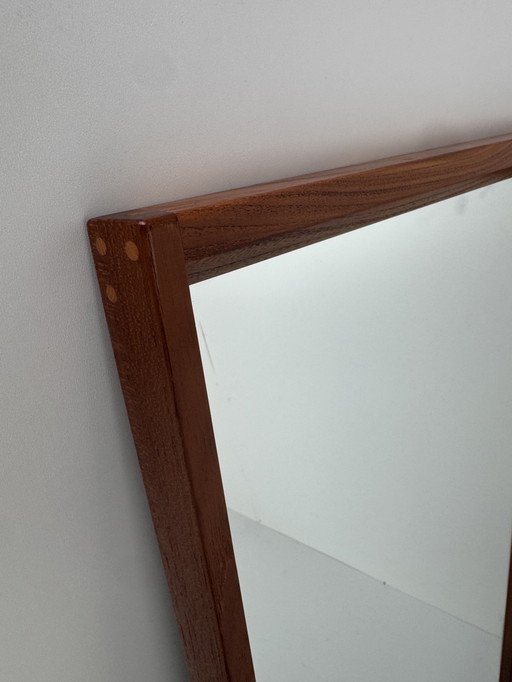 Aksel Kjersgaard Model 145 Teak spiegel – Deens vakmanschap uit het midden van de eeuw