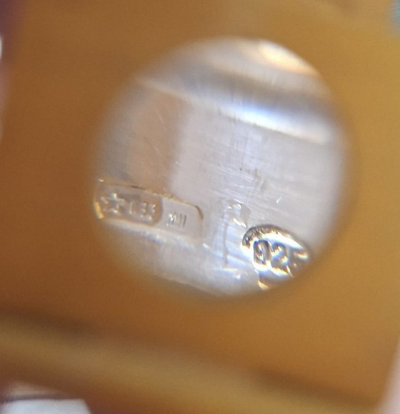 Alessi Sammlerstück: Miniatur „La Conica“ – 925 Silber – Tischdekoration, Silver (photo 5 of 5)