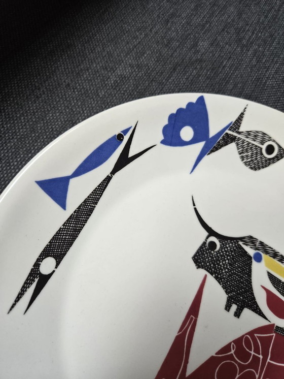 Image 1 of Piatto da portata Bongard in stile scandinavo di metà secolo