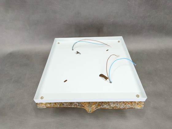 Image 1 of Paire d'appliques murales en verre de Murano, conçues par Toni Zuccheri pour Mazzega, années 1970